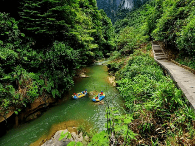 易景通景区票务系统和秀山黑洞河大峡谷达成合作