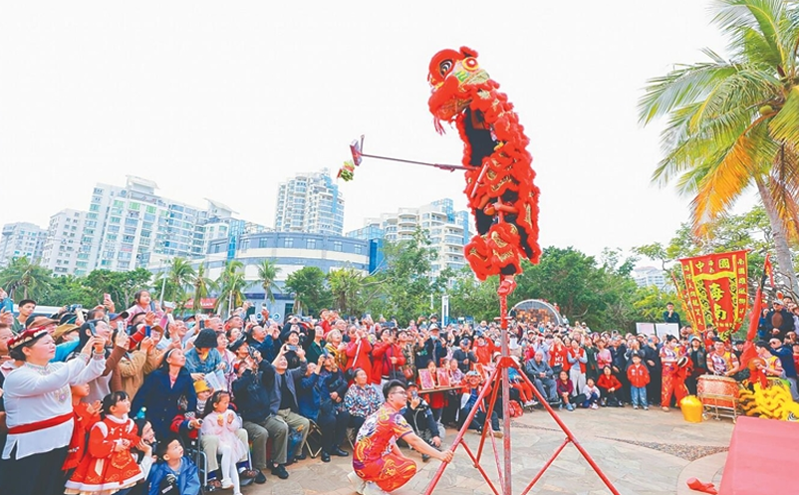 海南元宵节文旅活动丰富多彩 